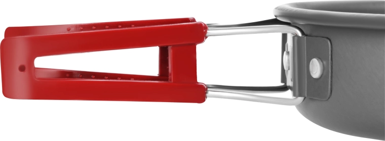 Poignée pliante pour un volume minimal dans le sac à dos