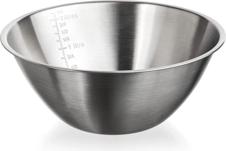2.2 L bowl with volume scale