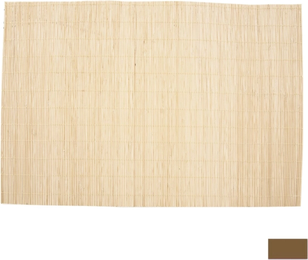 Bamboo placemat 43.5 × 30 cm, assorted