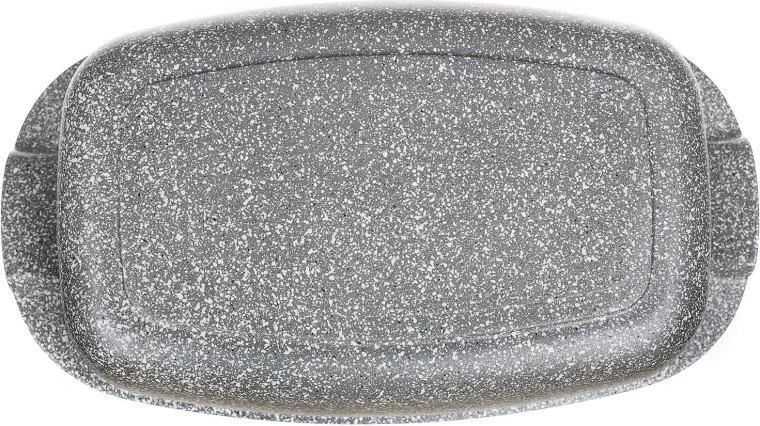 Non-stick granite surface for easy roasting