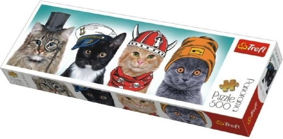 Panoramic Puzzle TREFL - Soft Team 500 Pieces