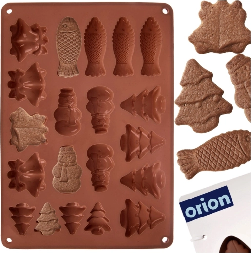 20 huller i fem festlige former