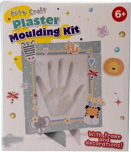 Plaster handprint kit with stickers