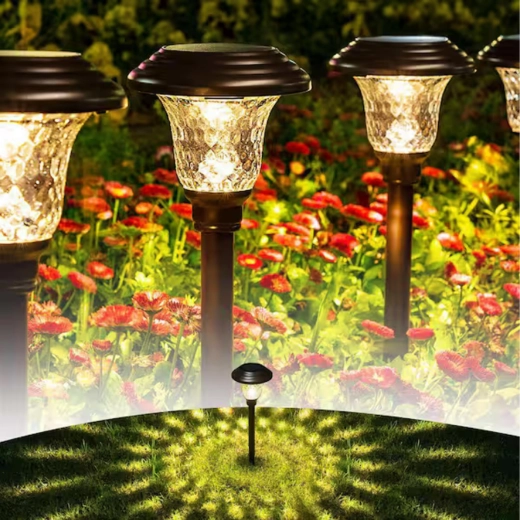 Piacevole effetto luminoso decorativo
