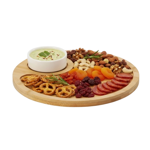 Perfect for cheeses, charcuterie, and veggies