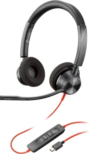 Stereofonske slušalke Poly Blackwire 3320 USB-C/A