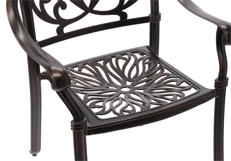 Peinture thermolaquée en bronze antique