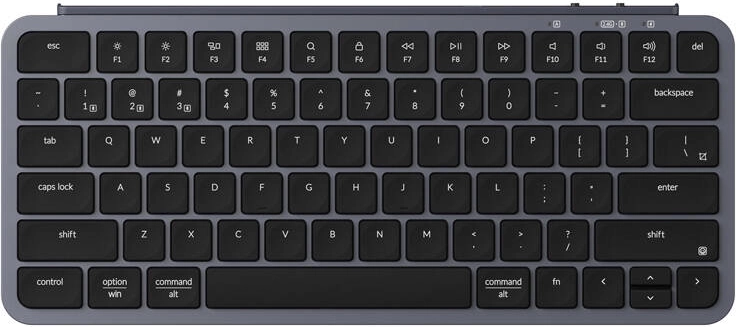 Wireless Ultra-thin Keyboard Keychron B1 Pro 2.4G Grey