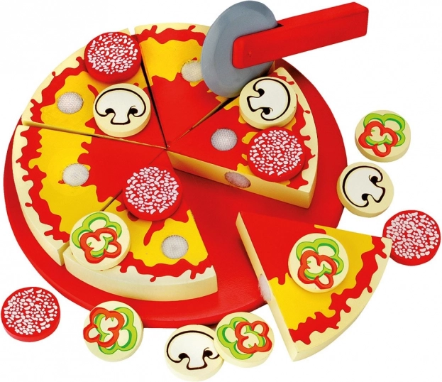 Bino Pizza di Legno da Tagliare