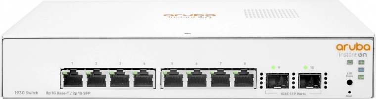 Switch Aruba Instant On 8x1GbE 2xSFP JL680A
