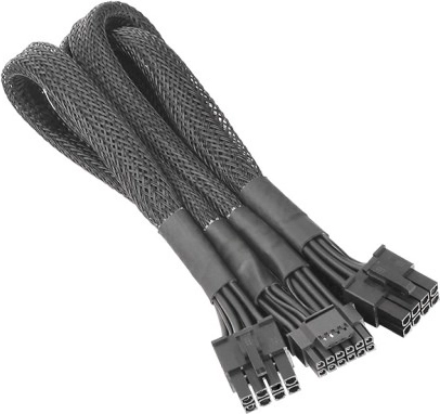 Adaptér PCIe Gen5 napájací kábel 2x 8pin na 12+4pin 12VHPWR, 600 mm
