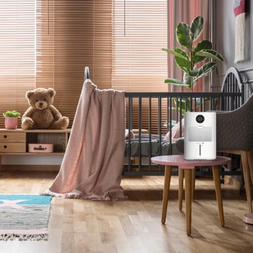 Zdravé odpařovací zvlhčování bez bílého povlaku