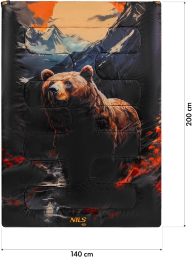 3-in-1: double bag, 2 sleeping bags, or 2 blankets