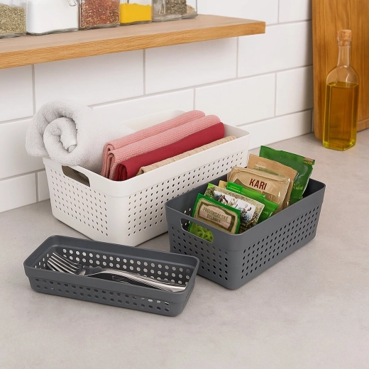 Organizzazione universale in cucina e in bagno