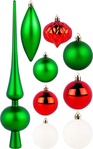 Elegáns csúcsdísz és formaváltozatok