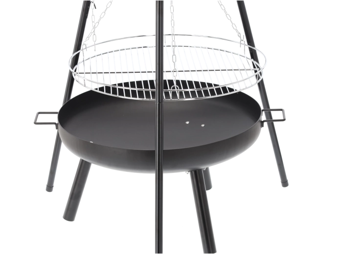 Smooth grate height adjustment