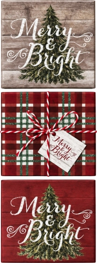 Festliches Design Merry & Bright