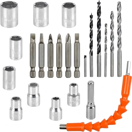 Valigetta e accessori, incluso prolunga flessibile