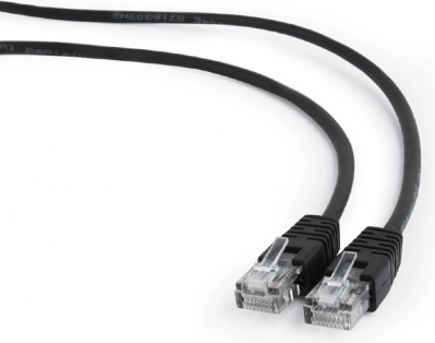 Patch Cable Cat5e 1 m Black