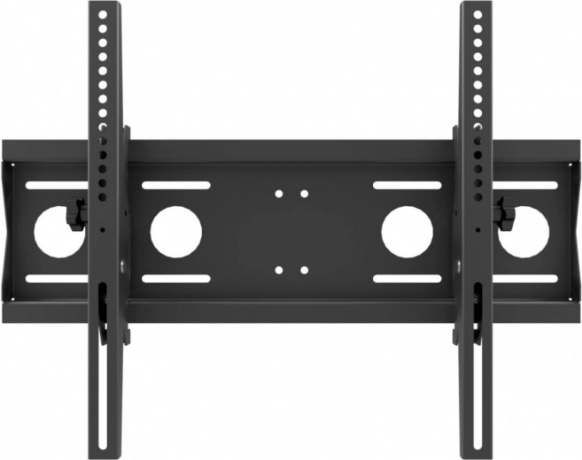 Wall-mounted tilting TV bracket 40–75" VESA 100×100 to 600×400, load capacity 80 kg