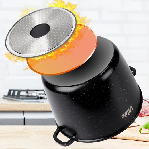 Universal for all cooktops including induction