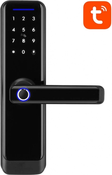 Inteligentný digitálny zámok Avatto SDL-A270-B -6072 Wi‑Fi čierny