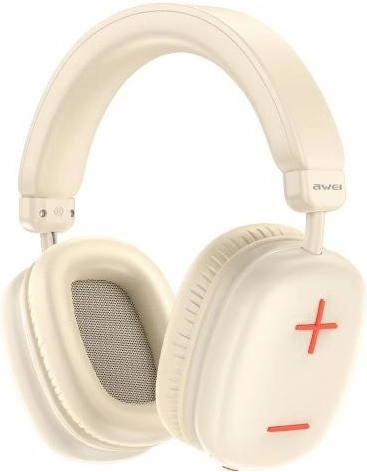 AWEI AT6 Wireless On-Ear Headphones Beige