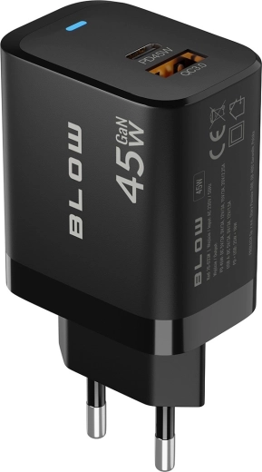 45 W Schnellladen mit Power Delivery