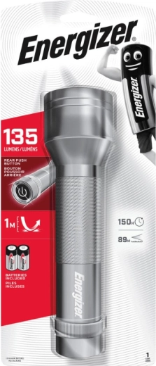Lampe de poche LED métallique Energizer 2× D