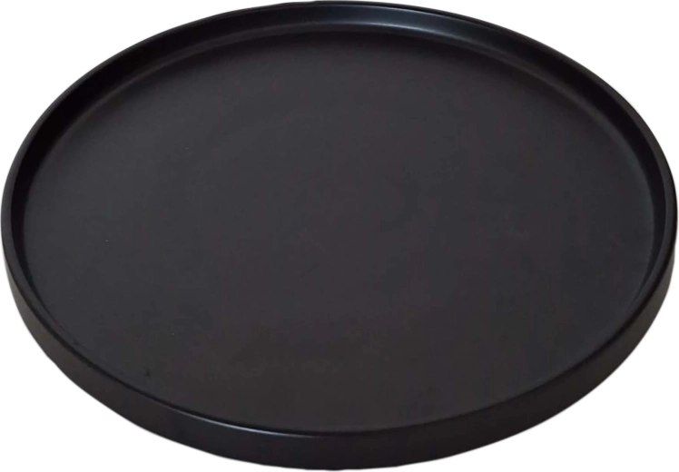 Dinner Plate 26 cm Black Matte Kitchisimo