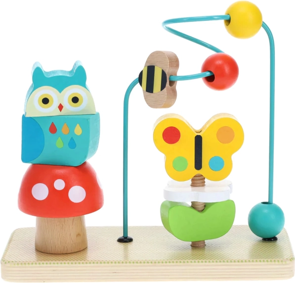 Petit Collage Motor Skills Maze Garden Activity Trio