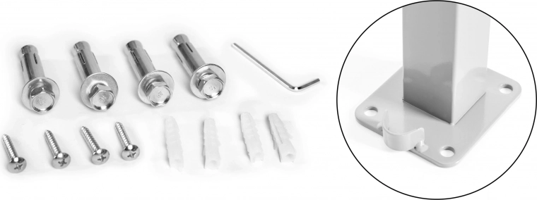 Struttura resistente e montaggio stabile