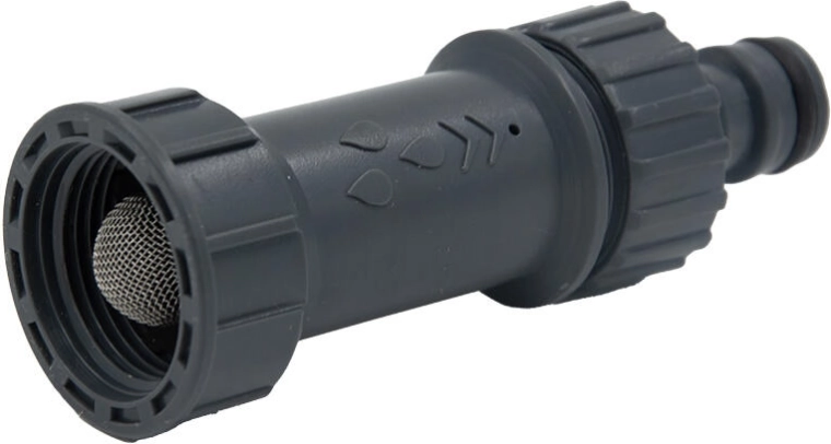 Water pressure regulator 1.3 bar with integrated filter