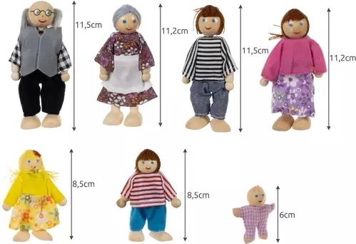 Kompatibilní s domečky a nábytkem