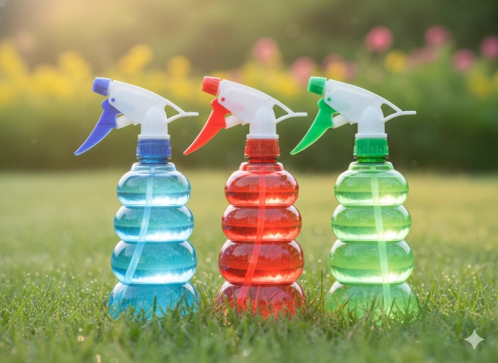 Récipient transparent et rainuré