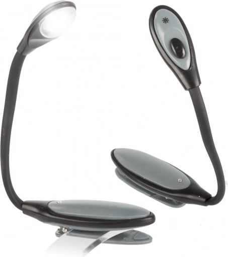 Flexible LED Reading Light with Clip