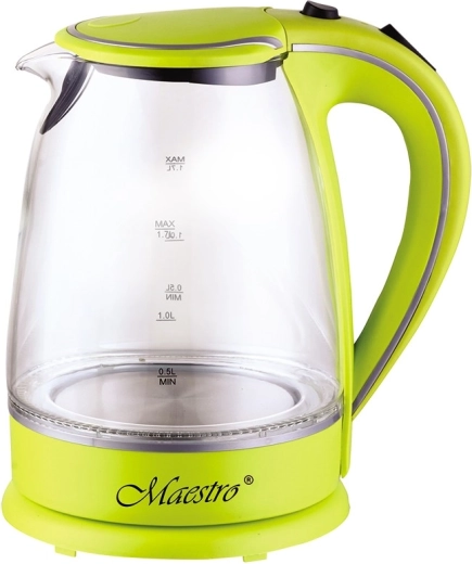 Skleněná rychlovarná konvice 1,7 l 2000 W