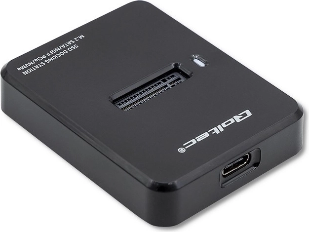Docking station per SSD M.2 SATA/PCIe NGFF/NVMe con USB 3.1