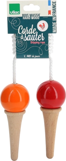 VILAC Ice Cream Jump Rope, red, 2 m