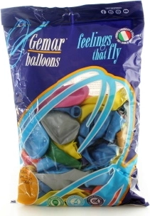 Gemar Šareni Metalik Baloni
