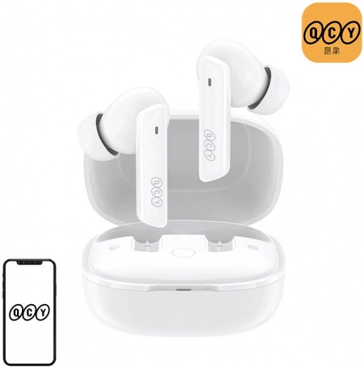 Wireless Headphones QCY HT05 with ANC White