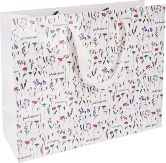 Cadeaupapieren tas Verrassing 32 × 12 × 26 cm