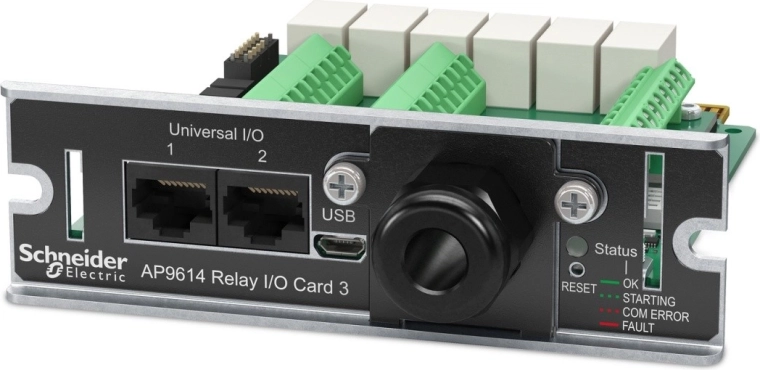 Schneider Electric APC SmartSlot karta dry contact I/O (AP9614)
