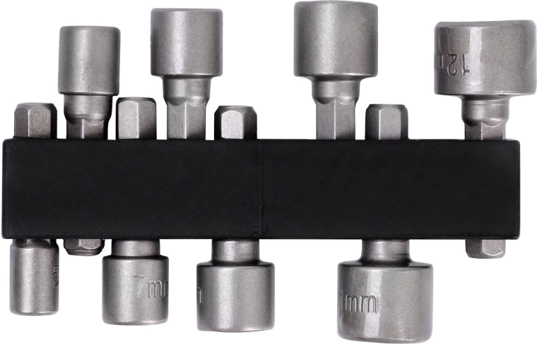 Adaptersæt 1/4" 5–12 mm (8 dele)