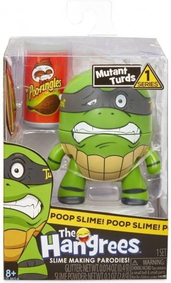 Hangrees Hungry - Series 1 figure with slime and mini toilet