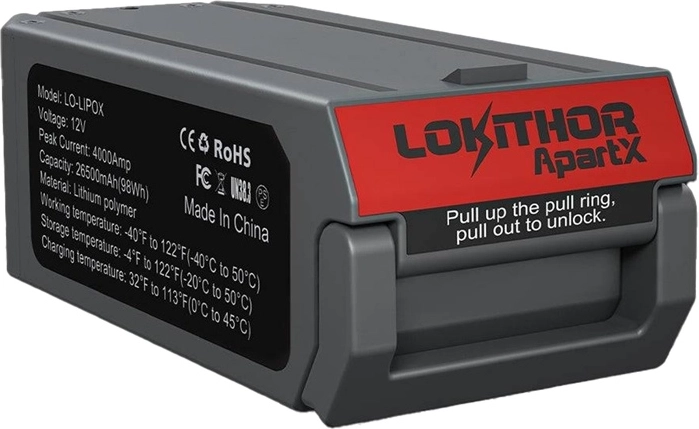Lokithor baterija LO-LIPOX za ApartX 98 Wh