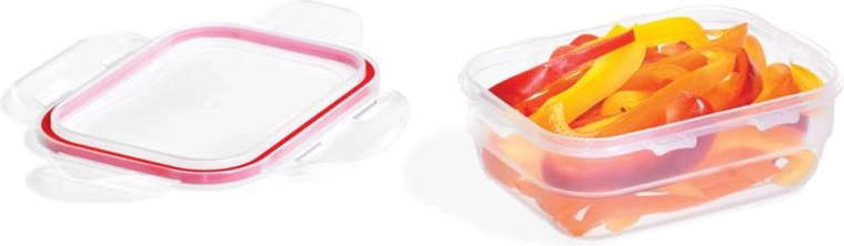 Dóza Lock & Lock Easy Match obdĺžniková 370 ml červená