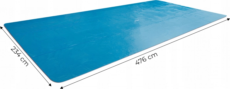 Exact shape and size for 488 × 244 cm frame pools