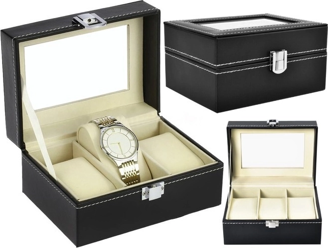 Watch Organizer with 3 Compartments MALATEC