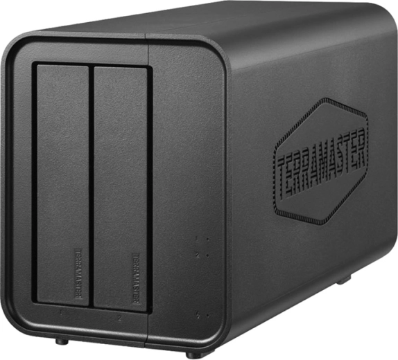 TerraMaster D2-320 external dual-bay DAS enclosure for HDD and SSD